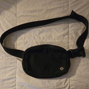 lululemon athletica Black Belt Bag Minimalist Design